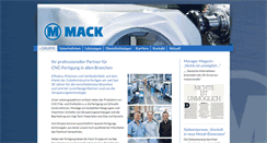Desktop Screenshot of cnc-mack.de